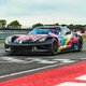 Illustration for article titled Brighten Your Afternoon With This Glorious, Glowing Corvette Thatll Race At Le Mans